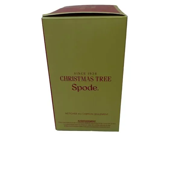 Vintage Spode Tea Cup‎ Christmas Tree Ornament with Original Box NIB - Picture 6 of 8